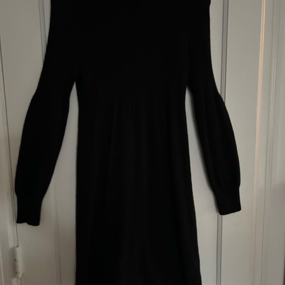 Saks Fifth Avenue Black Cashmere Sweater dress